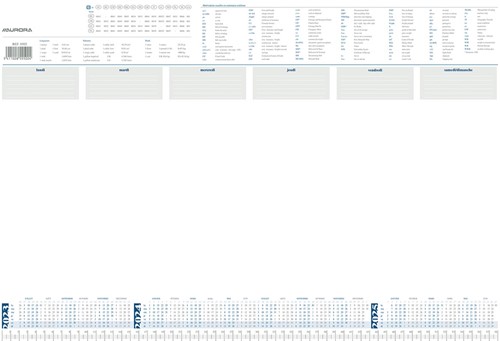 [0501] Blocs-mémo et cahiers / agendas / agendas de comptoirsous-mainsrecharge600400