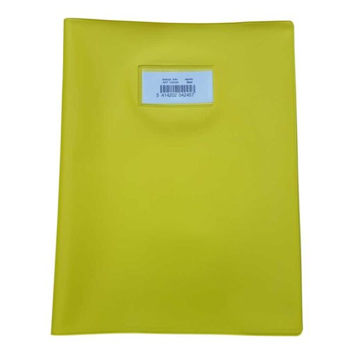 [102045] Protège-Cahiers Bronyl 21 x29,7 cm (A4+), jaune
