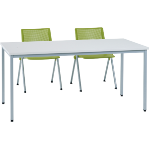 [9571] Table conference poly 120*60 coloris gris